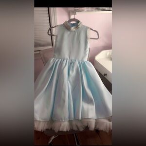 Elegant Blue Kids Dress